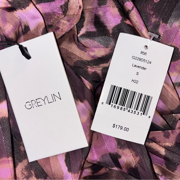 Greylin Lavender Festive Dress - Picture 4 of 4